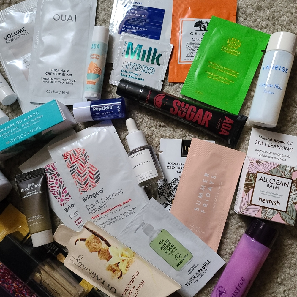 Random hair/skin/body care samples 10 for $15 - Picture 3 of 6